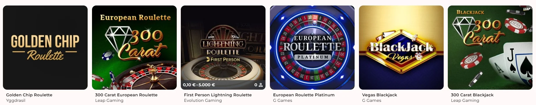 Tischspiele